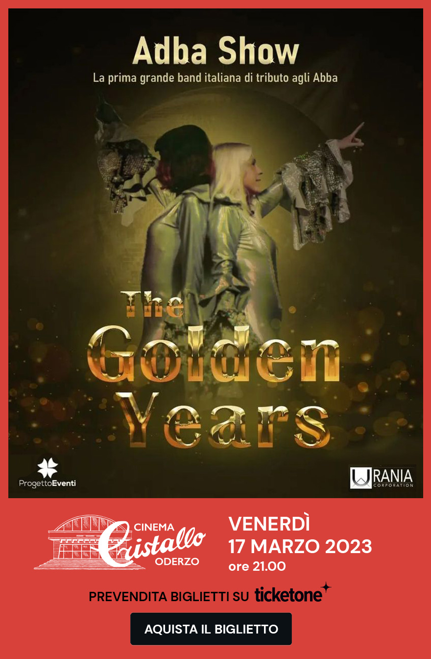 Adba Show cover band Abba - The Golden Years Teatro Cristallo Oderzo