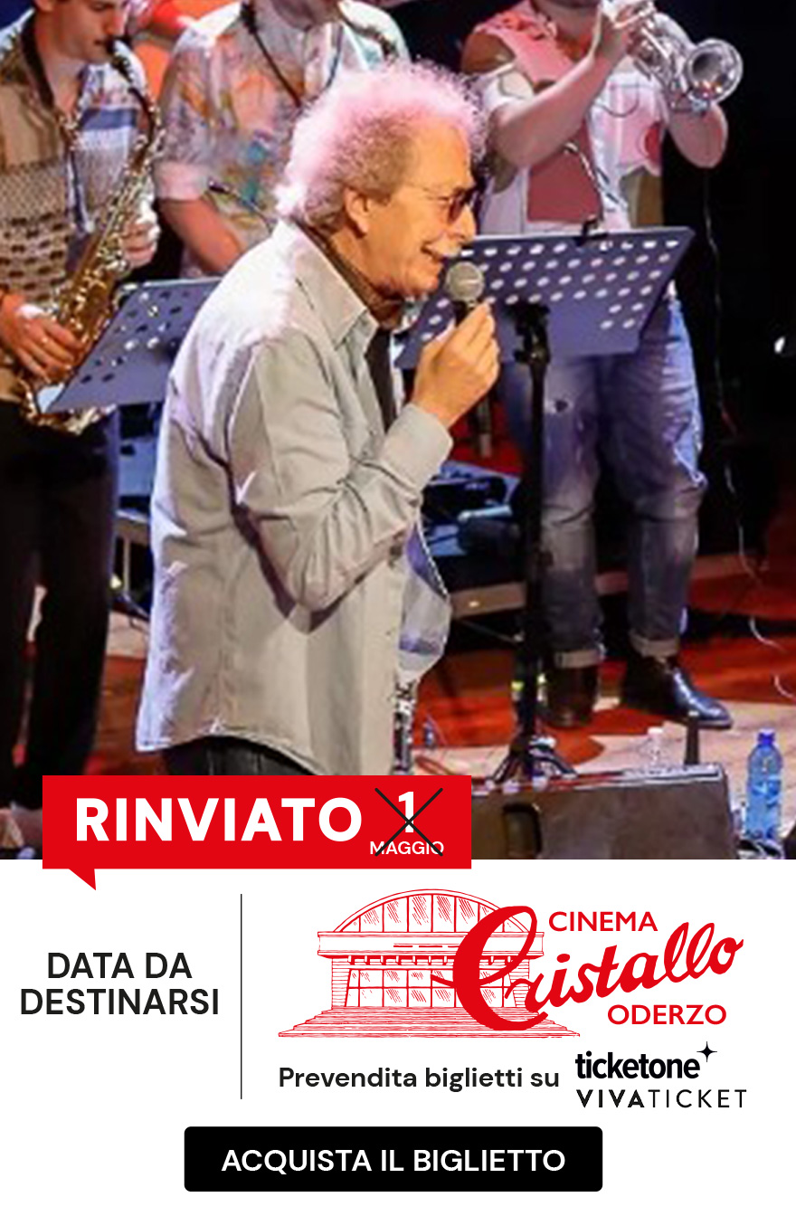 Fabio Concato in concerto - Cinema Cristallo Oderzo