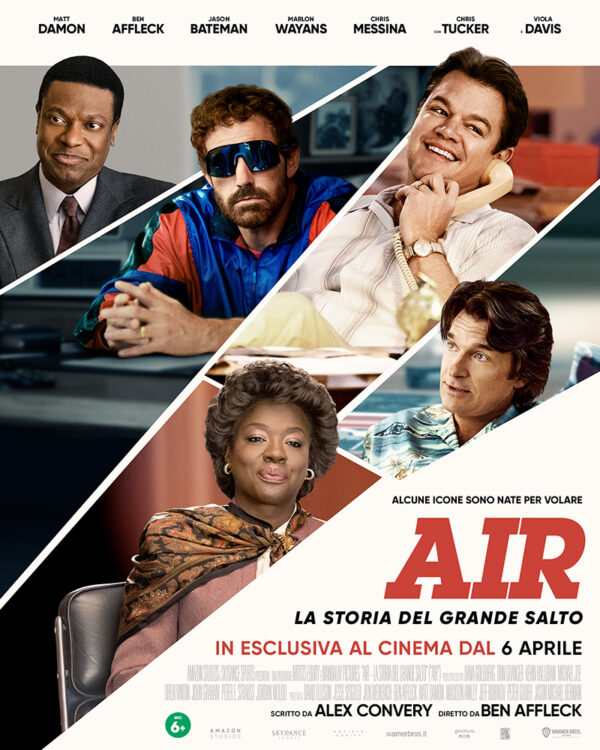 AIR La storia del grande salto Locandina - Cinema Cristallo Oderzo