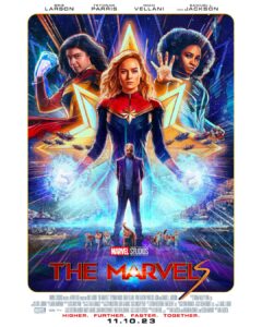 The Marvels - Poster - Cinema Cristallo Oderzo