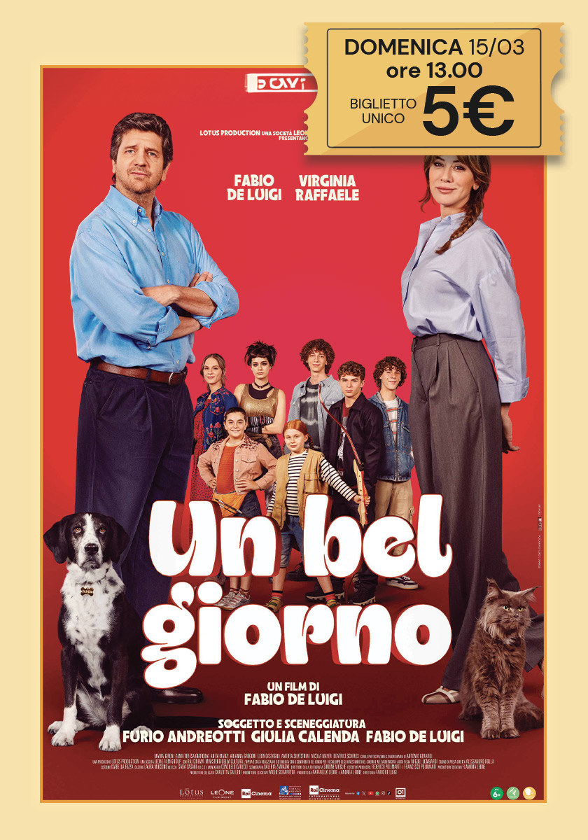 un bel giorno film 5 euro domenica 15 marzo cinema cristallo oderzo