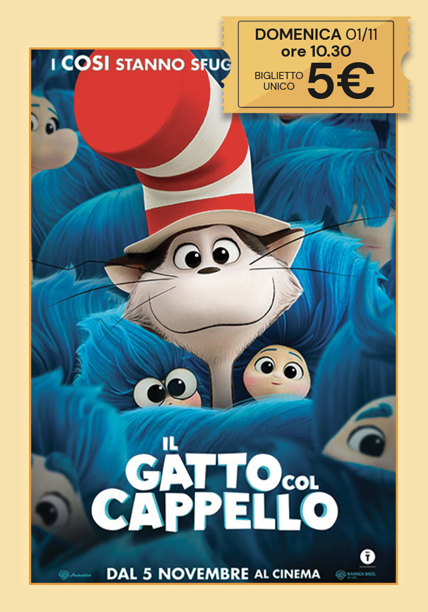 il gatto col cappello cinema cristallo oderzo ingresso 5 euro